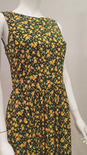 Load and play video in Gallery viewer, S/LESS FLORAL VISCOSE DRESS WITH GATHERS
