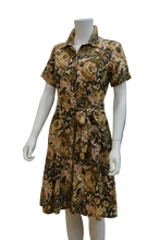 Load image into Gallery viewer, S/SLV POLO DRESS WITH TIE
