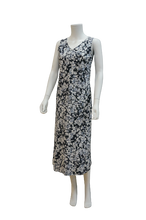 Load image into Gallery viewer, S/LESS V NECK BIAS DRESS WITH CUT
