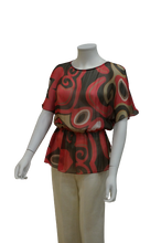 Load image into Gallery viewer, RELAX BLOUSE WITH ELASTICATED WAIST
